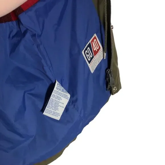 Penfield Kasson 60/40 Jacket Parka Ski Jacket Hooded Olive Green Imperfect - Picture 8 of 13